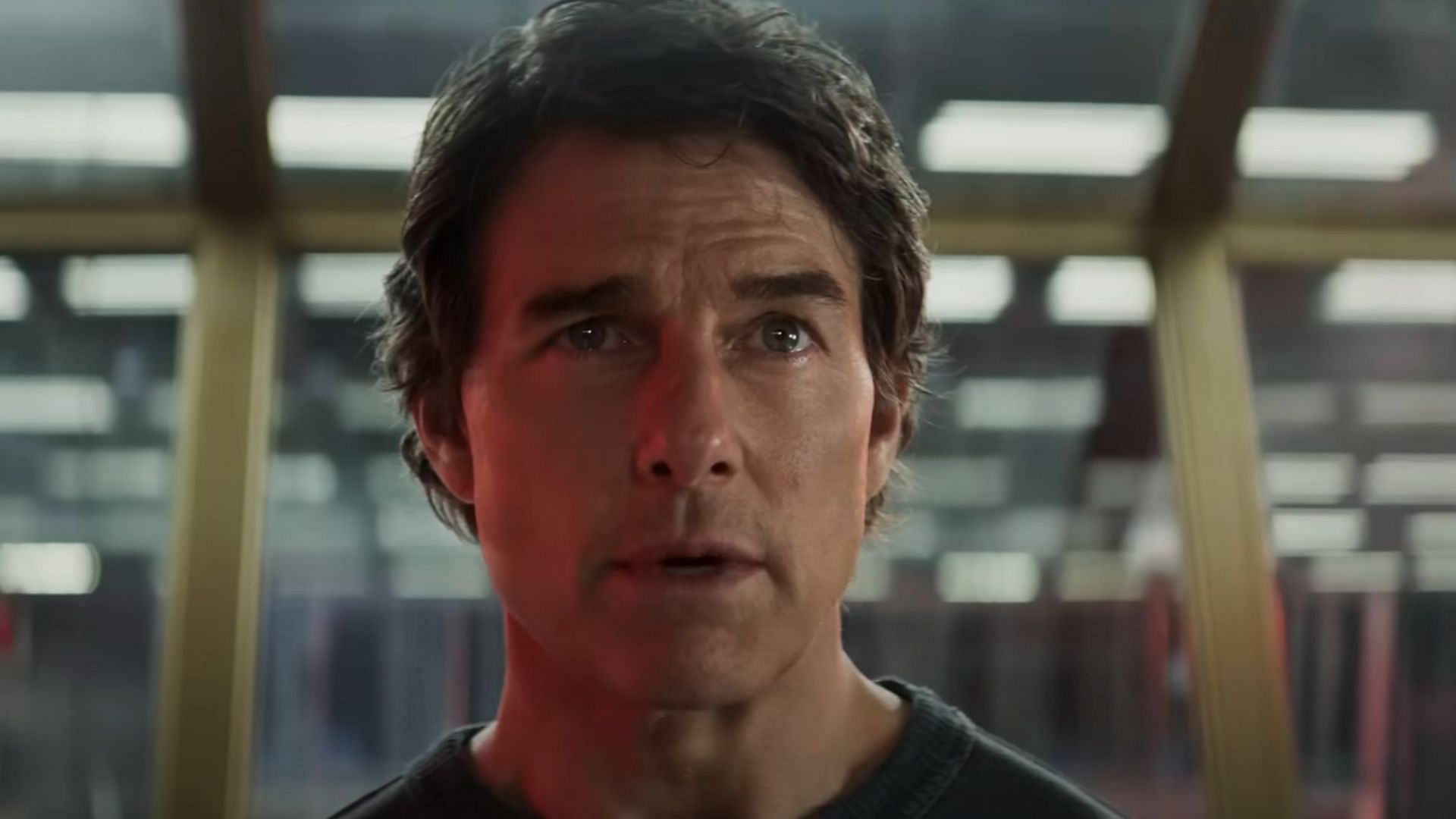 Tom Cruise in The Final Reckoning (Image via YouTube/@Paramount Pictures)